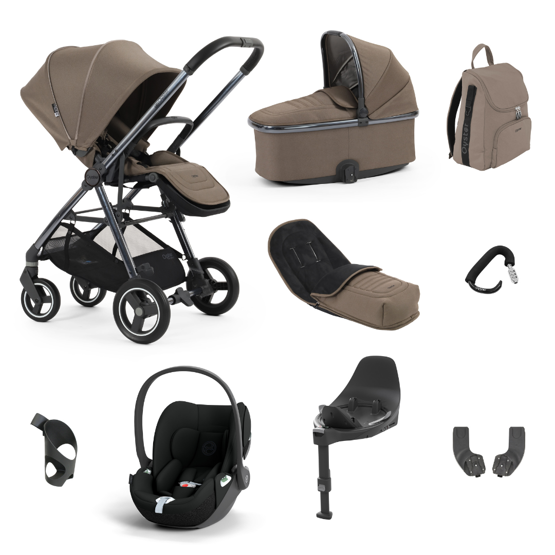 Babystyle Oyster Gravity+ 9 piece Cybex Cloud T Bundle