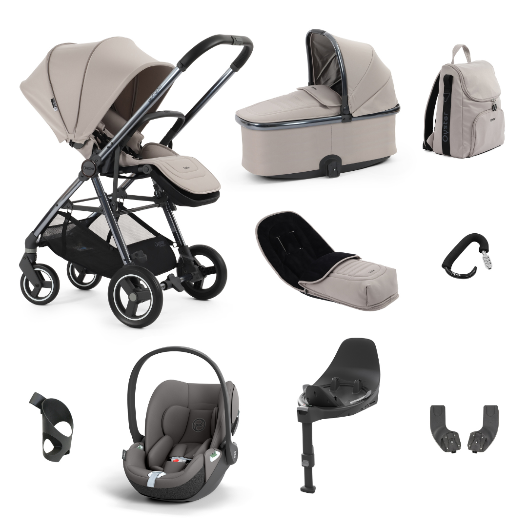 Babystyle Oyster Gravity+ 9 piece Cybex Cloud T Bundle