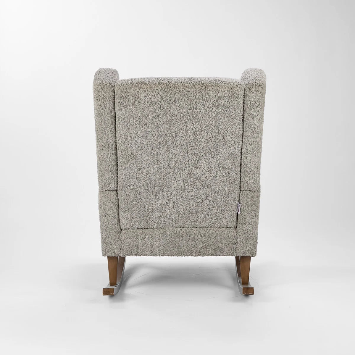 Tutti Bambini Harper Wingback Rocking Chair & Footstool - Cloud Grey