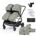 Ickle Bubba Altair Twin Stroller - Laurel Green