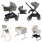 Joie Finiti Flex from Birth Bundle - Evergreen