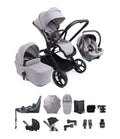 iCandy Core 2 Travel System with car seat in Storm Grey