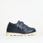 Prenta Comet Navy Leather Kids Shoes
