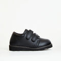 Prenta Comet Black Leather Kids Shoes