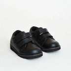 Prenta Comet Black Leather Kids Shoes