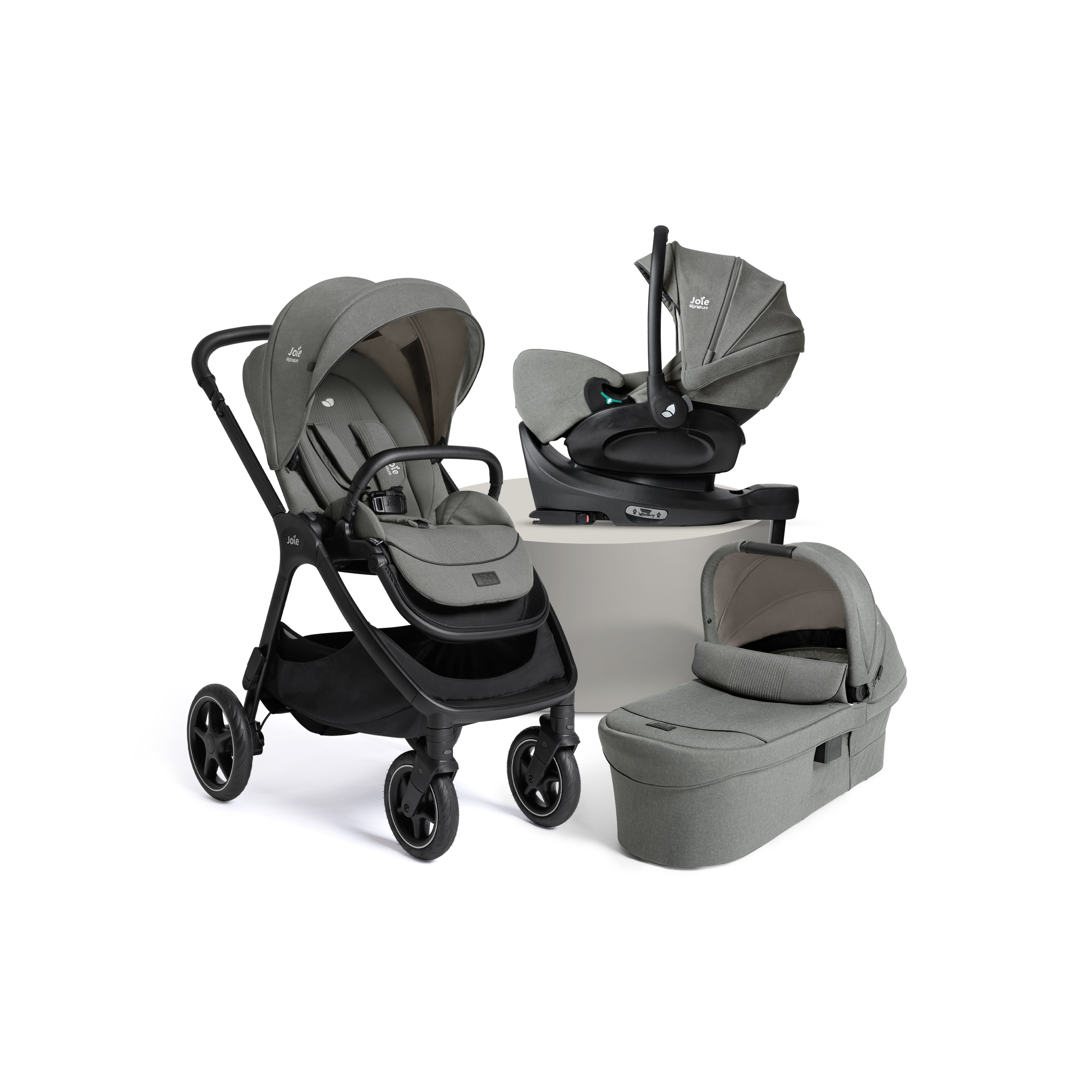 Joie Signature Finiti Flex Travel Ready Bundle - Evergreen