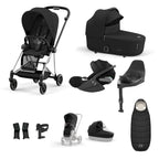 Cybex Mios with Cybex Cloud T i-size Travel System Bundle - Sepia Black