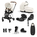 Cybex Mios with Cybex Cloud T i-size Travel System Bundle - Off White