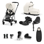 Cybex Mios with Cybex Cloud T i-size Travel System Bundle - Off White