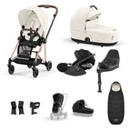 Cybex Mios with Cybex Cloud T i-size Travel System Bundle - Off White