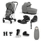 Cybex Mios with Cybex Cloud T i-size Travel System Bundle - Mirage Grey