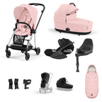 Cybex Mios with Cybex Cloud T i-size Travel System Bundle - Peach Pink