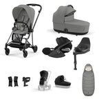 Cybex Mios with Cybex Cloud T i-size Travel System Bundle - Mirage Grey