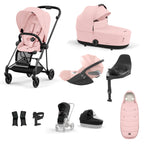Cybex Mios with Cybex Cloud T i-size Travel System Bundle - Peach Pink