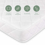 Tutti Bambini Natural Coir Fibre Cot Mattress (60 x 120 cm)