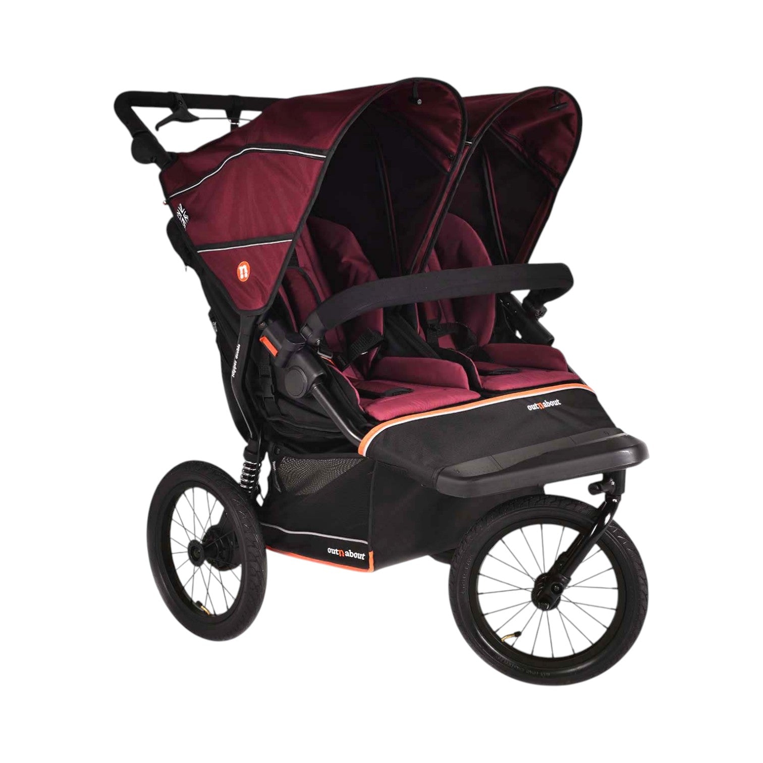 Out n About Nipper Double V6 Plus pushchair