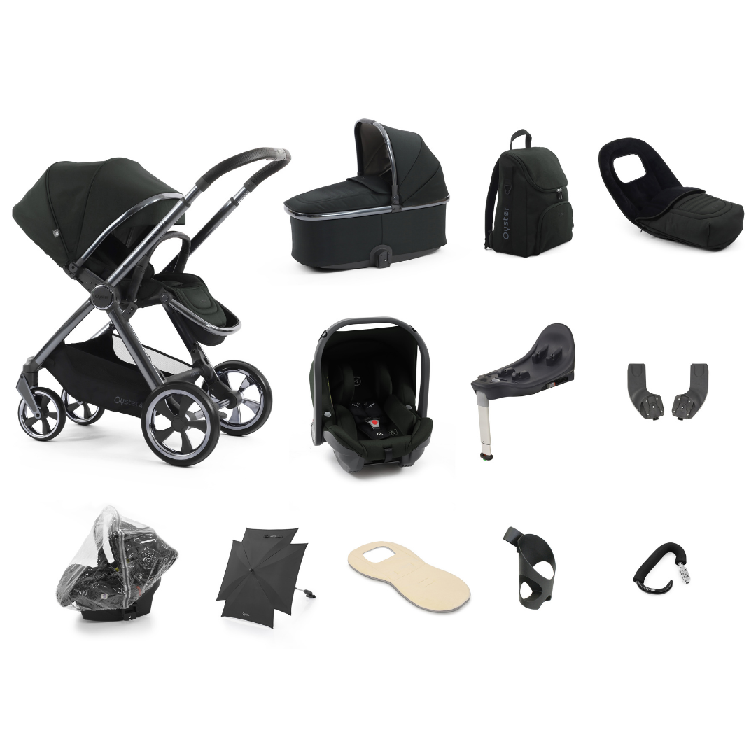 BabyStyle Oyster 4 Ultimate 12 Piece Bundle - Black Olive