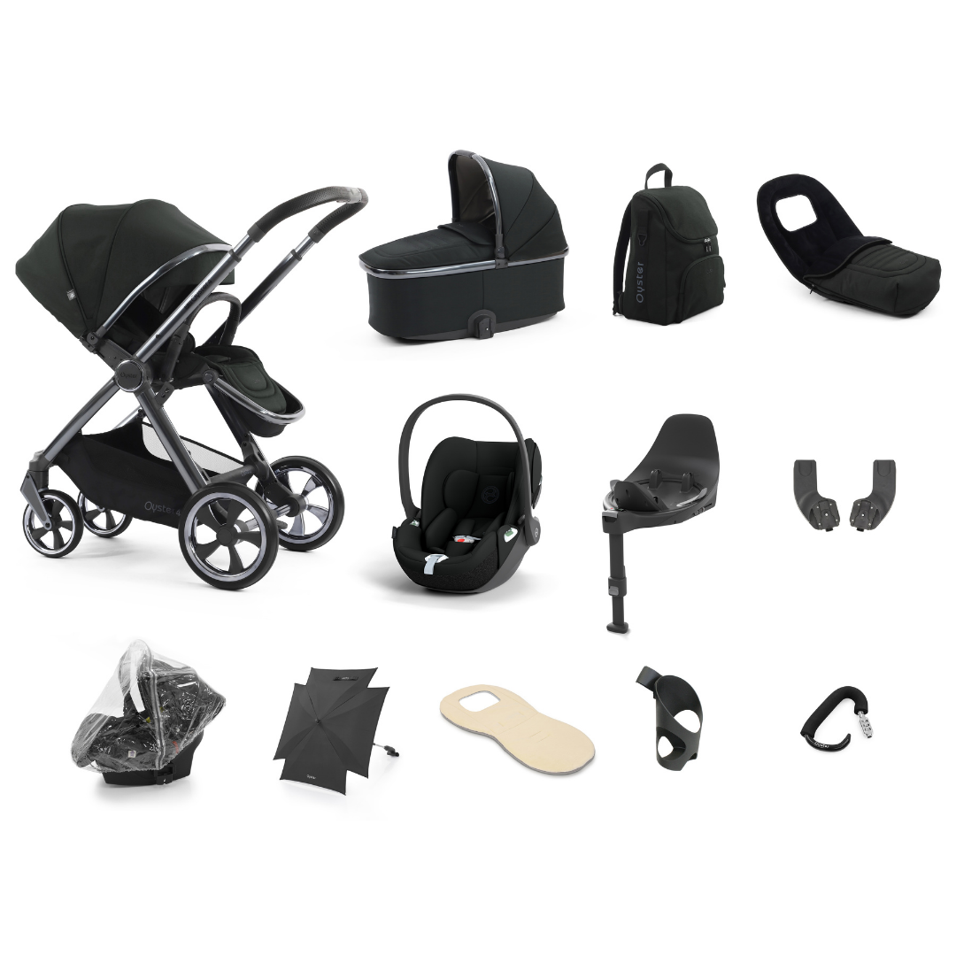 BabyStyle Oyster 4 Ultimate 12 Piece Bundle - Black Olive