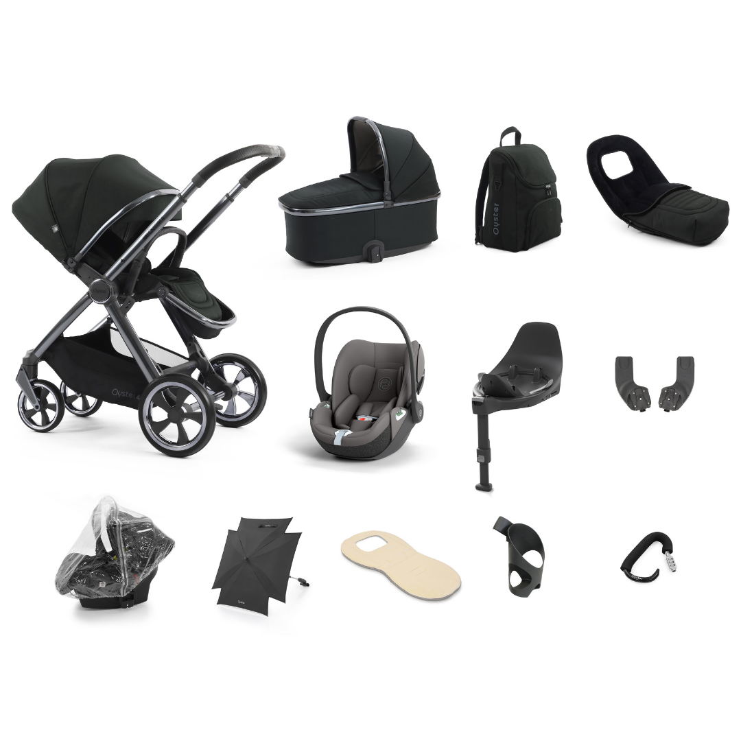 BabyStyle Oyster 4 Ultimate 12 Piece Bundle - Black Olive