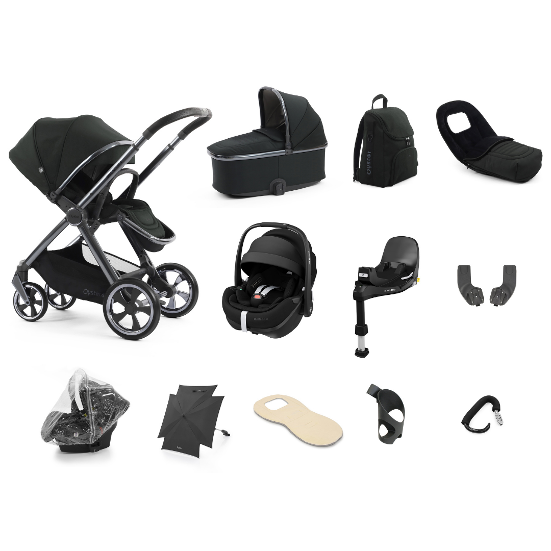 BabyStyle Oyster 4 Ultimate 12 Piece Bundle - Black Olive