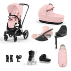Cybex PRIAM with Cloud T i-Size Travel System Bundle –  Peach Pink