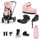 Cybex PRIAM with Cloud T i-Size Travel System Bundle –  Peach Pink