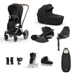 Cybex PRIAM with Cloud T i-Size Travel System Bundle –  Sepia Black
