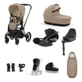 Cybex PRIAM with Cloud T i-Size Travel System Bundle –  Cozy Beige