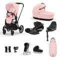 Cybex PRIAM with Cloud T i-Size Travel System Bundle –  Peach Pink