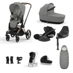 Cybex PRIAM with Cloud T i-Size Travel System Bundle –  Mirage Grey