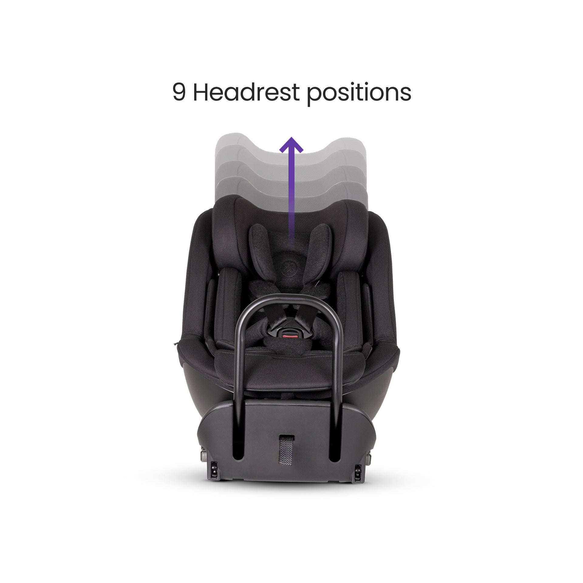Silver Cross Perform rear-facing car seat - Iconic Black