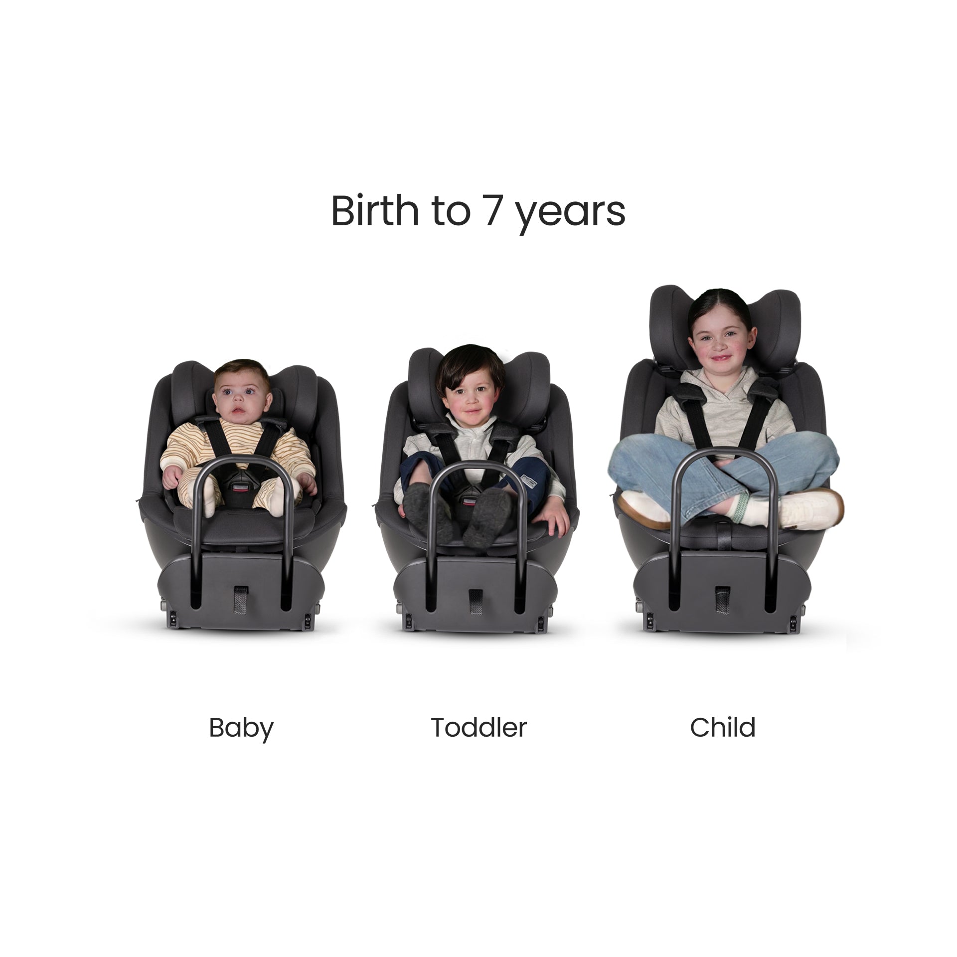 Silver Cross Perform rear-facing car seat - Iconic Black