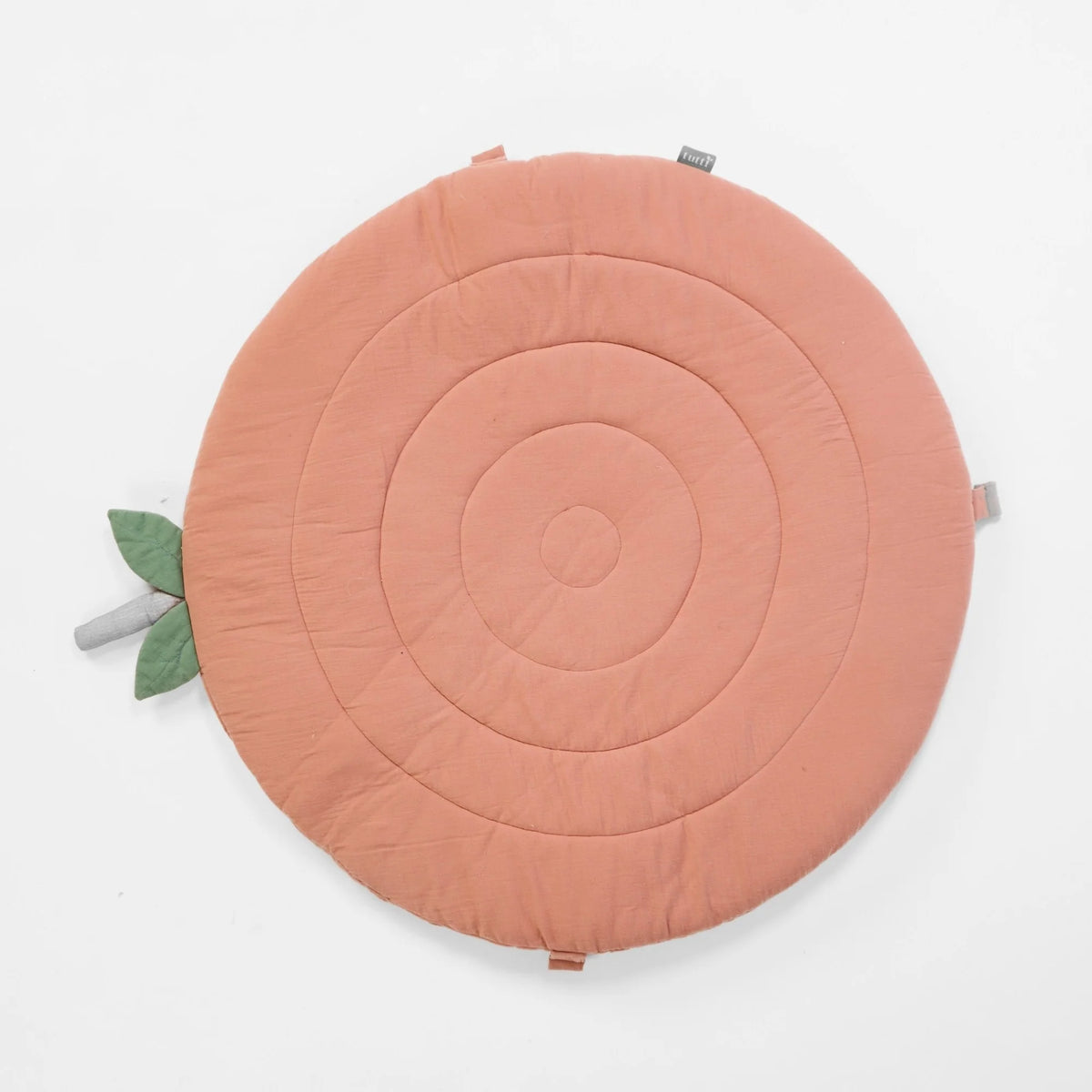 Soft Muslin Padded Playmat - Apple