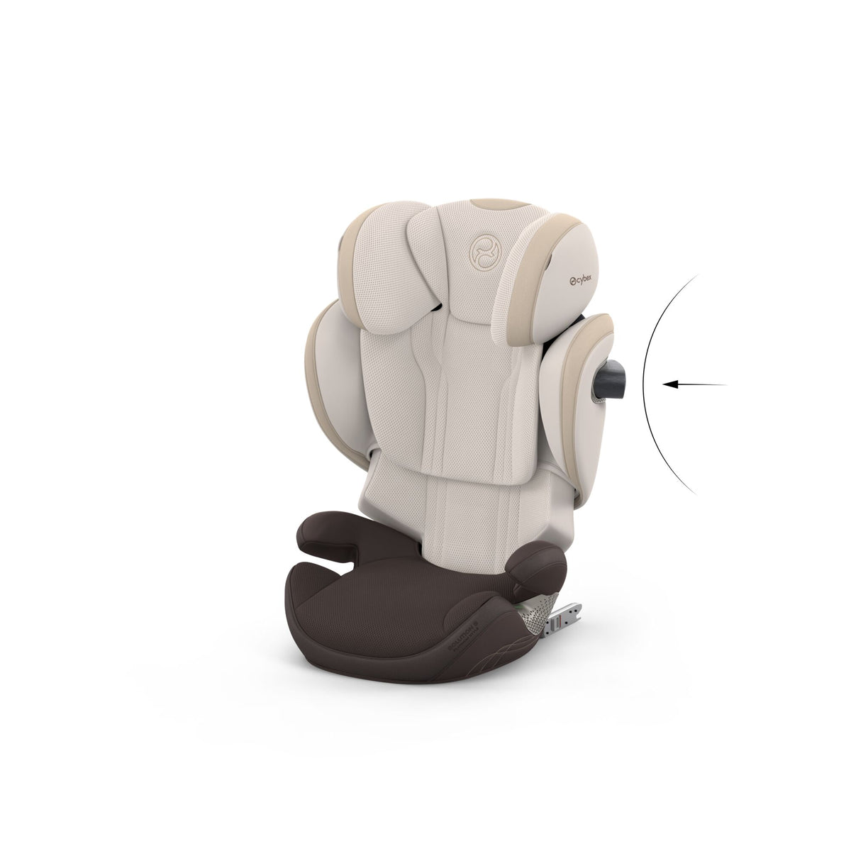 CYBEX Solution S i-fix Child Car Seat - Amber Brown STYLE