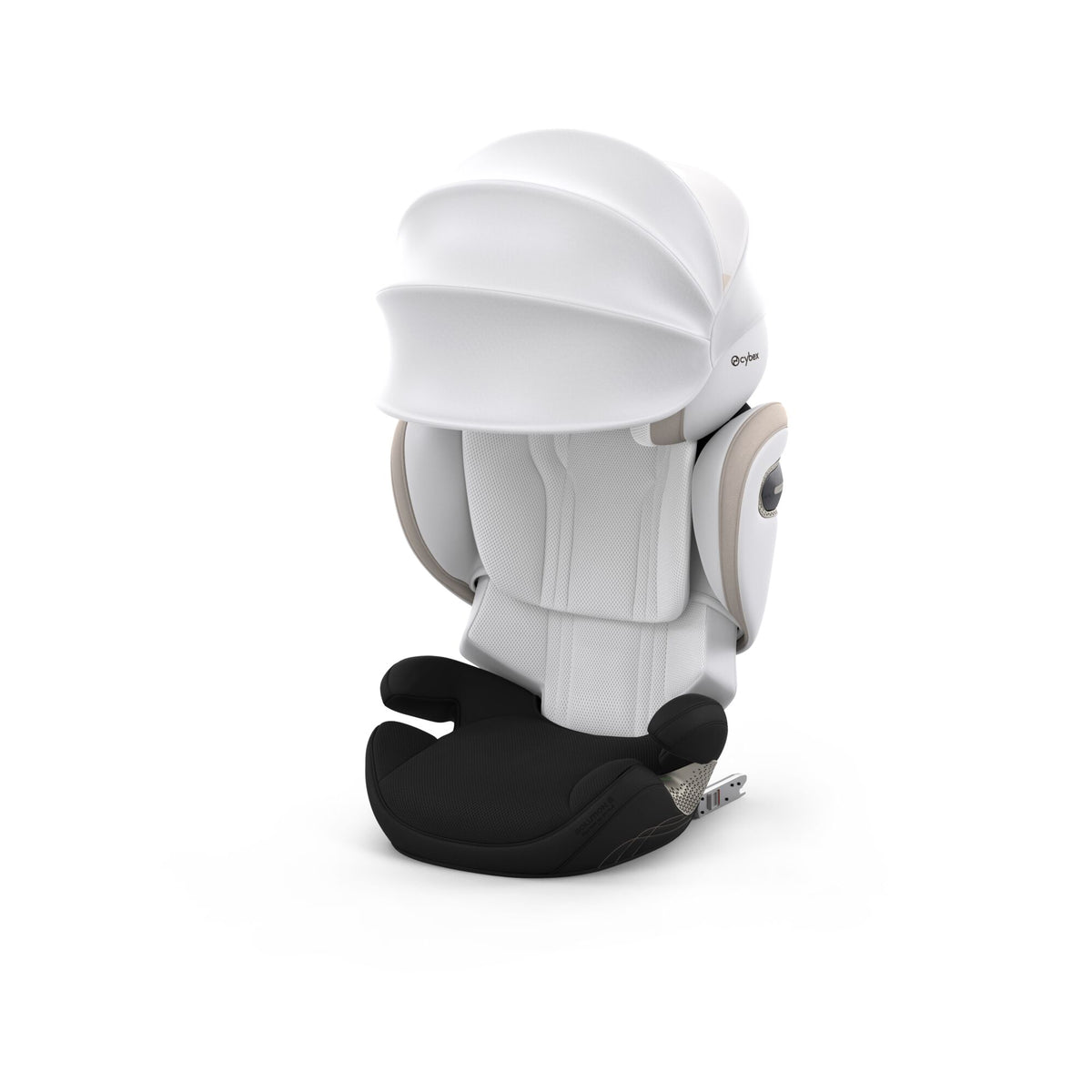 CYBEX Solution S i-fix Child Car Seat - Off White STYLE