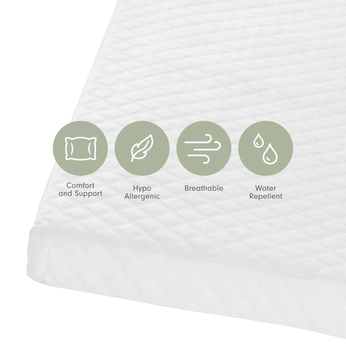 Tutti Bambini Sprung Cot Bed Mattress (70 x 140 cm)