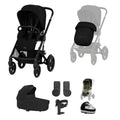 Cybex Talos S Lux 8 piece bundle in Moon Black