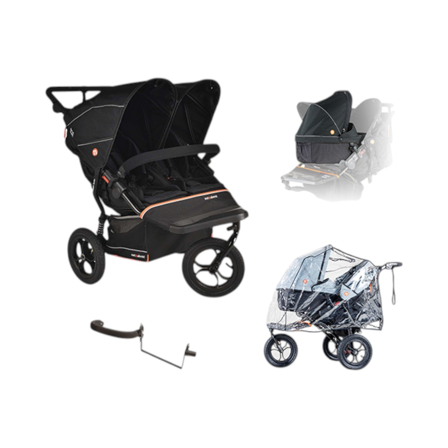 Out n About Nipper Double V6 Parent and Toddler Bundle