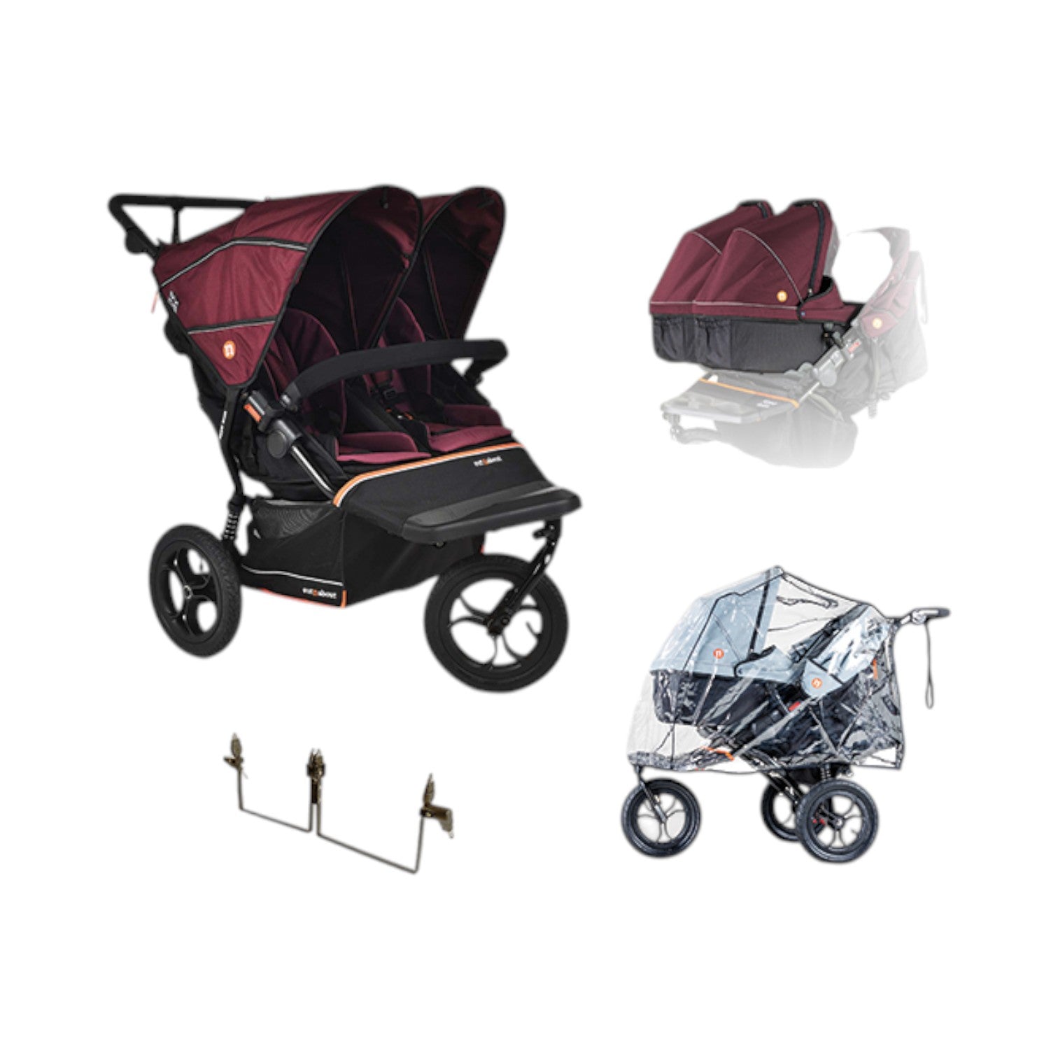 Out n About Nipper Double V6 Twin Bundle