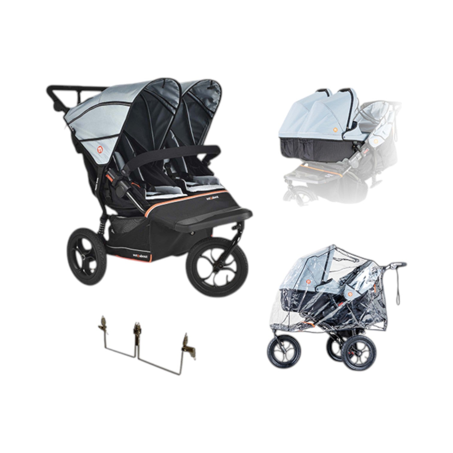 Out n About Nipper Double V6 Twin Bundle