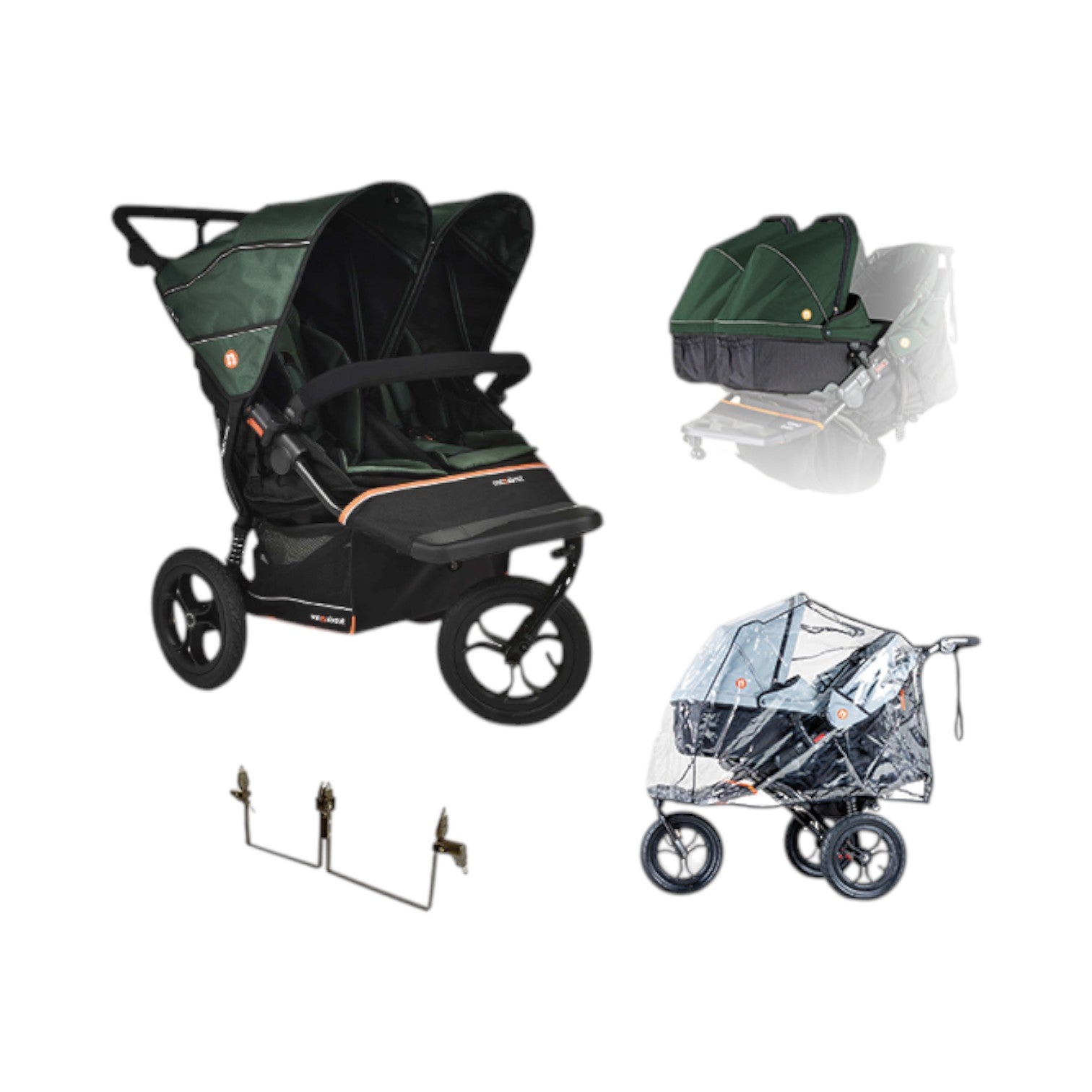 Out n About Nipper Double V6 Twin Bundle