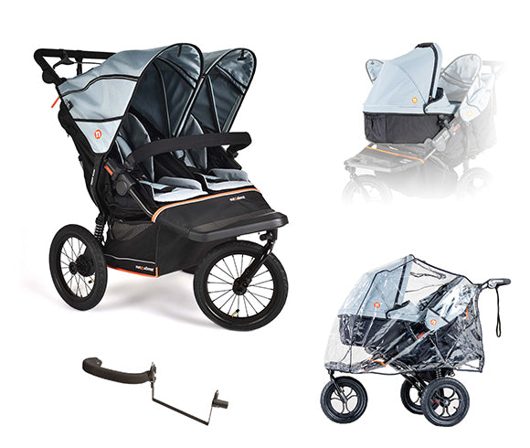 Out n About Nipper Double V6 Plus Newborn and Toddler Bundle
