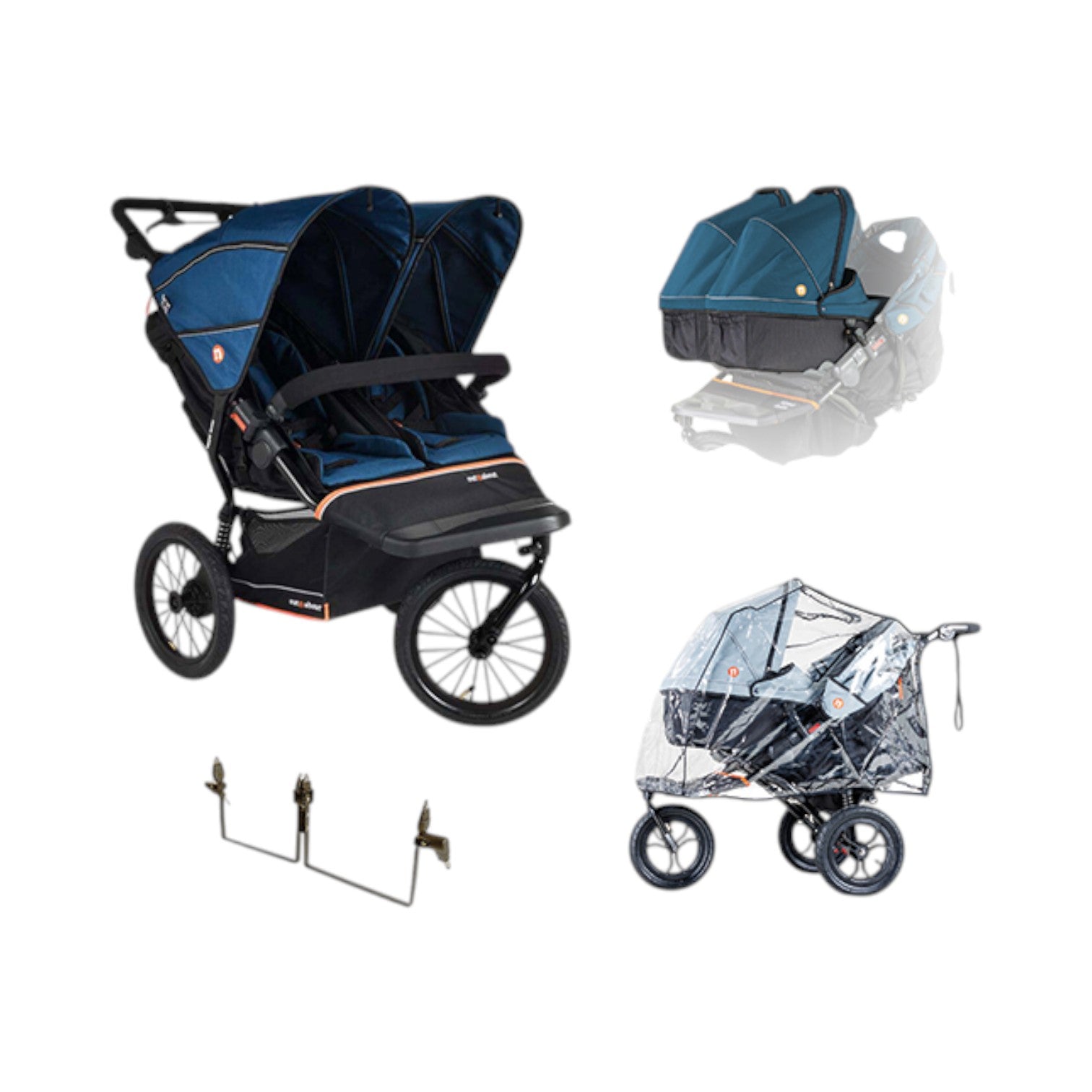 Out n About Nipper Double V6 Plus Twin Bundle