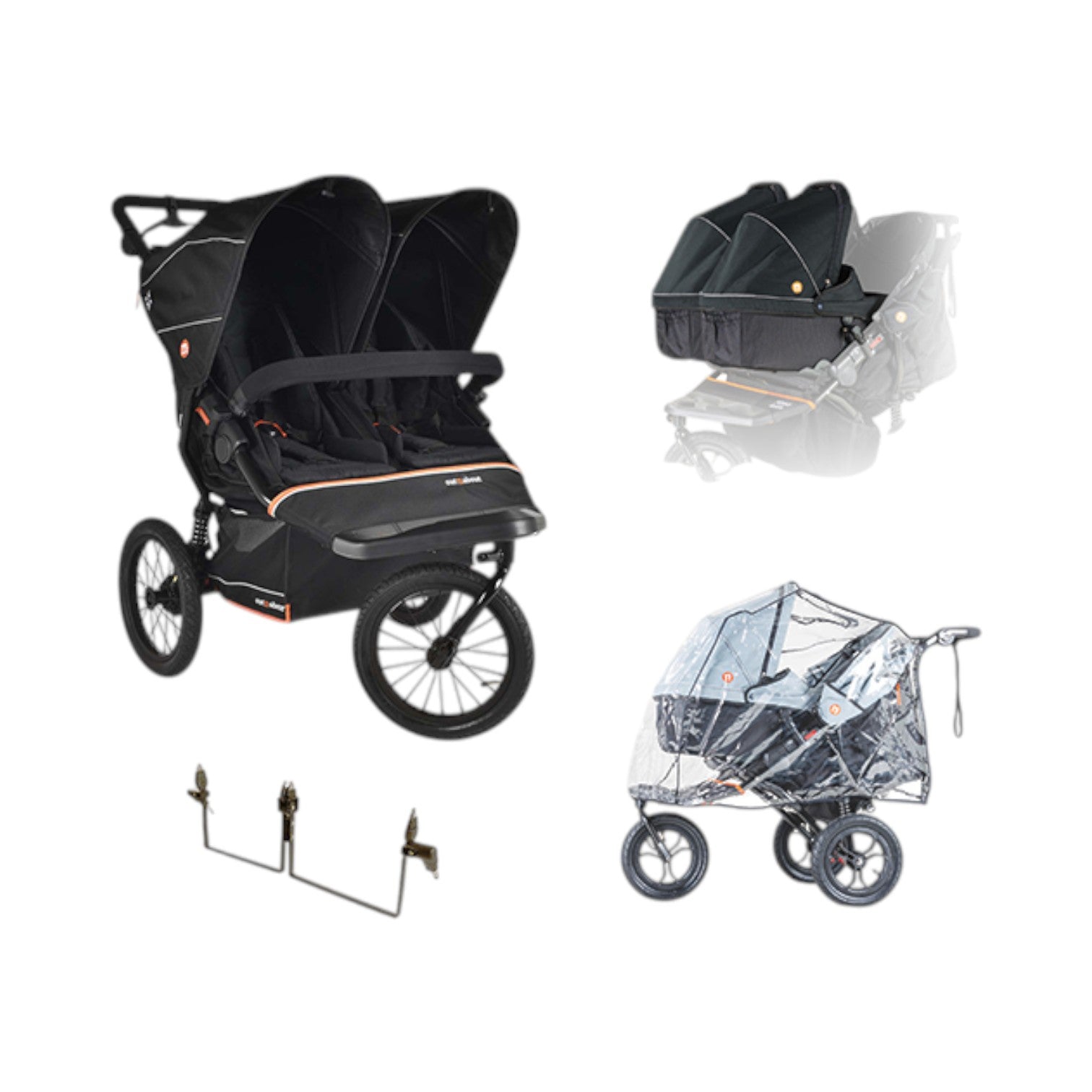Out n About Nipper Double V6 Plus Twin Bundle