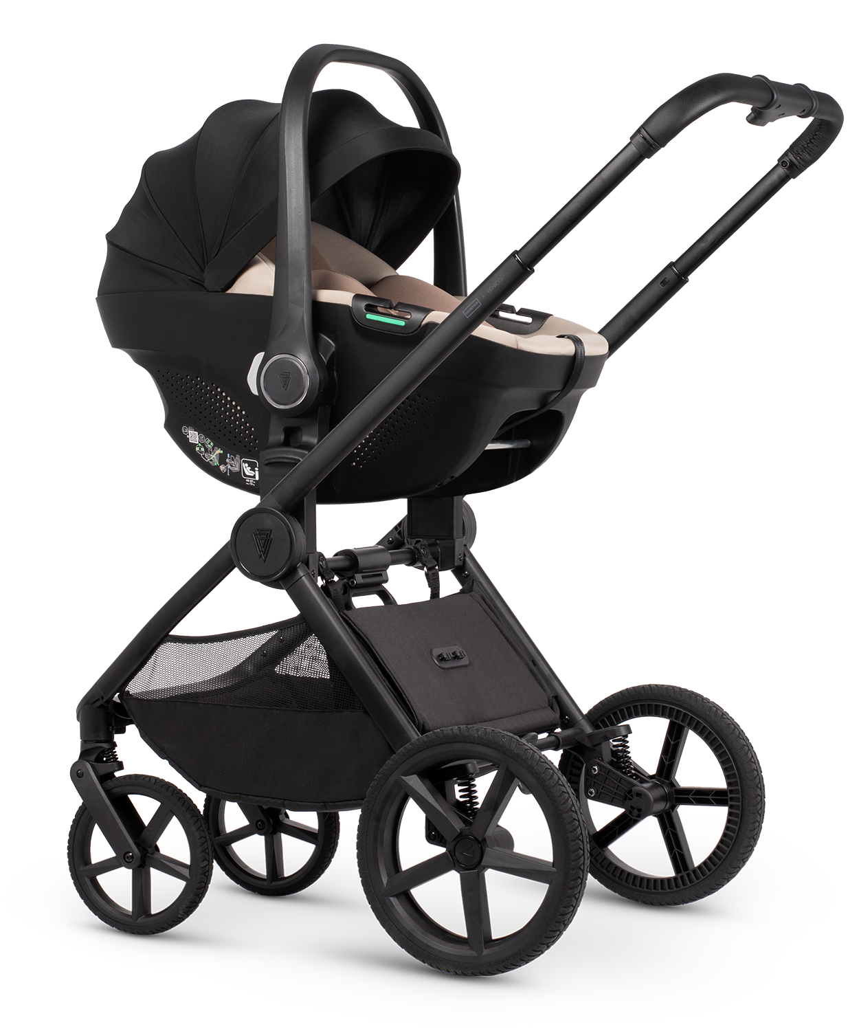Hunter x Venicci Upline 3 Pram - 4in1 Plus - Navy