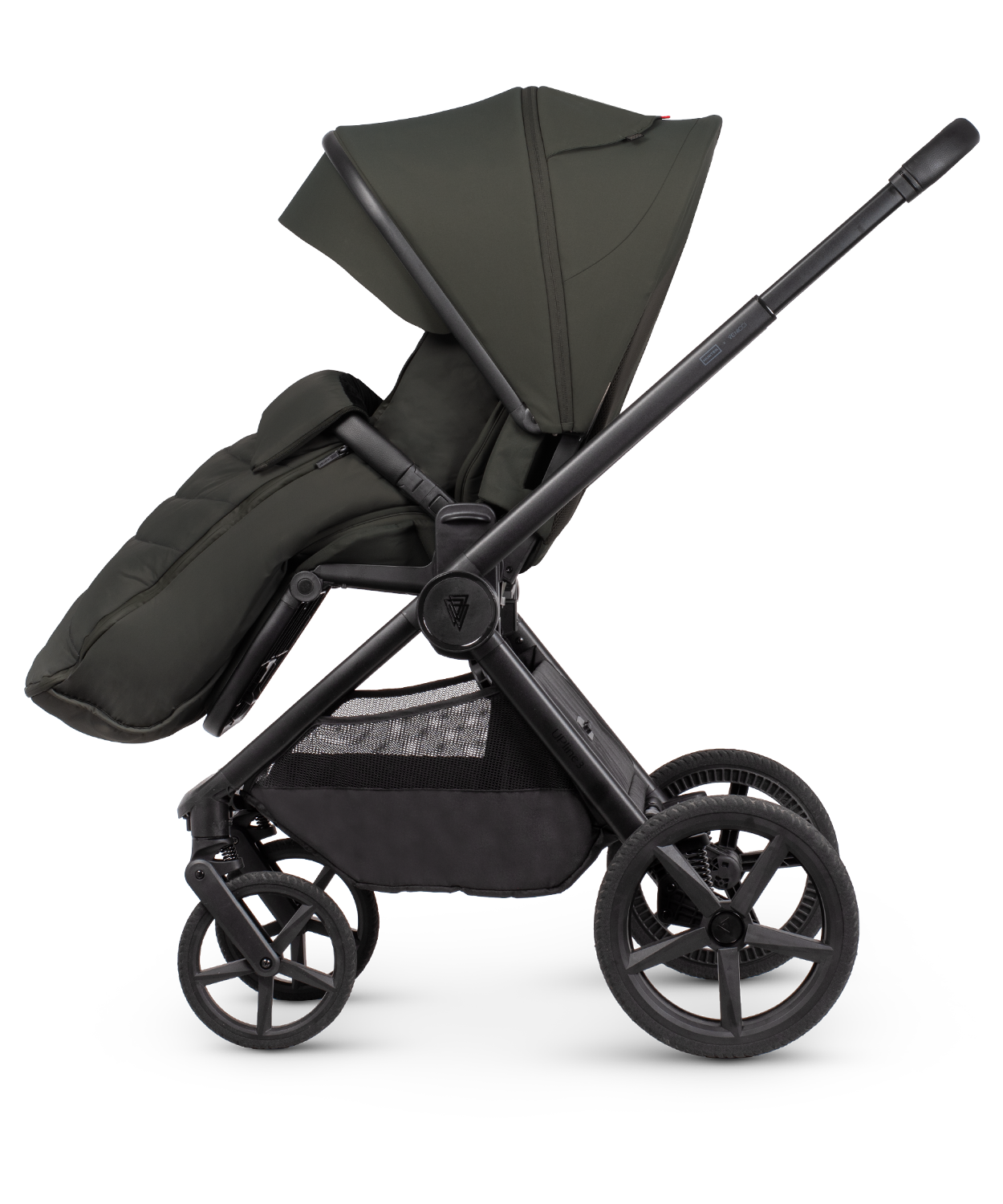 Hunter x Venicci Upline 3 Pram - 4in1 Plus - Dark olive