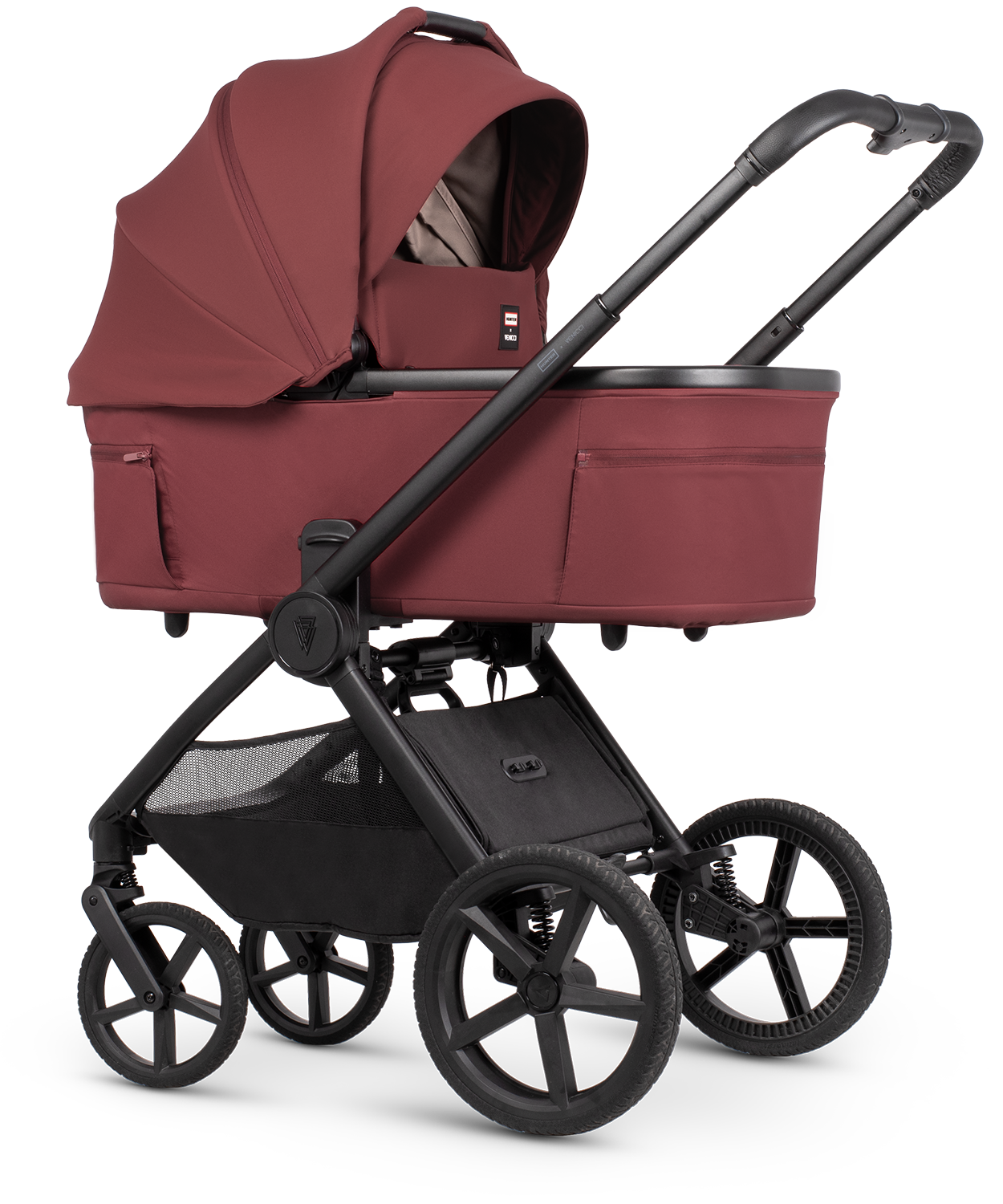 Hunter x Venicci Upline 3 Pram - 3in1 - Red