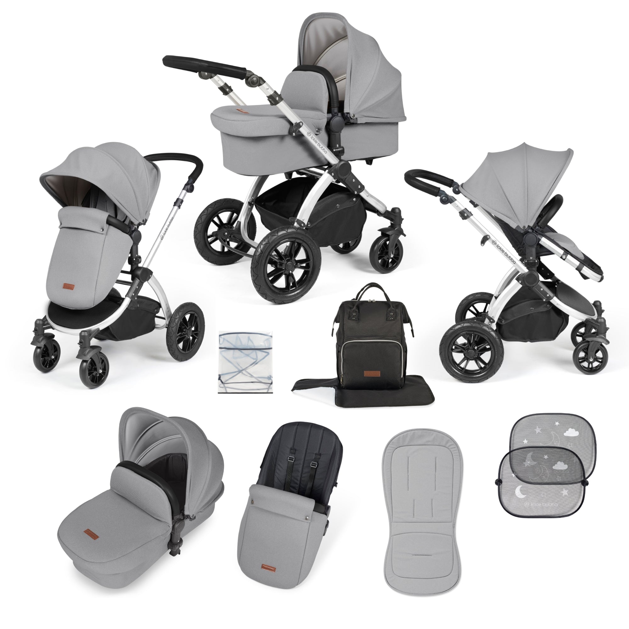 Ickle Bubba Stomp Luxe 2 in 1 Premium Pushchair image 9