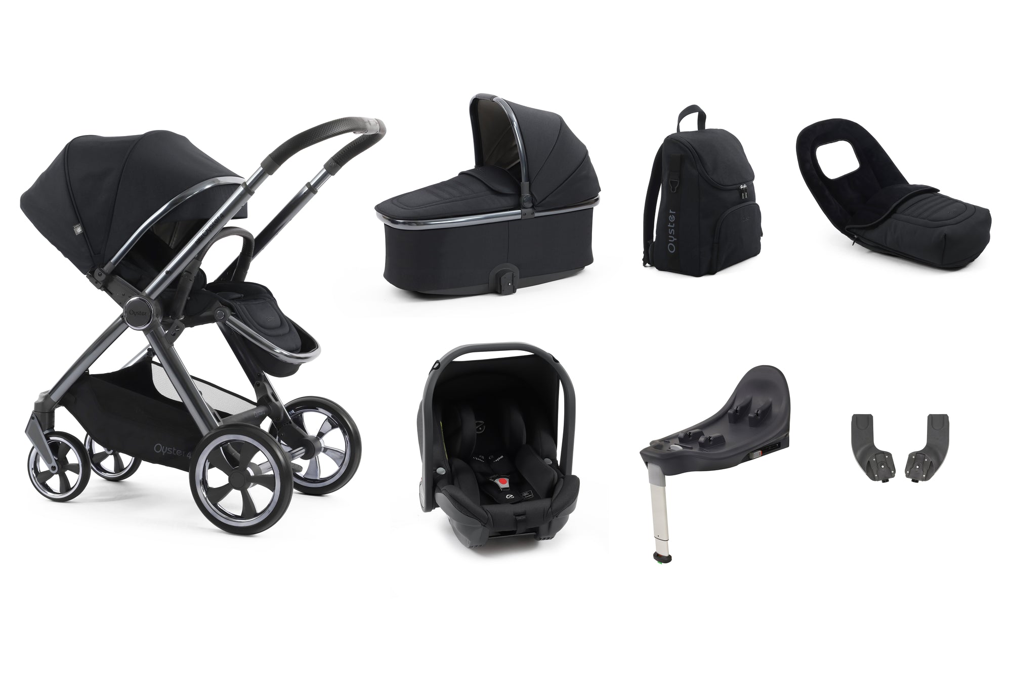 BabyStyle Oyster 4 Luxury 7 Piece Bundle - Carbonite image 8