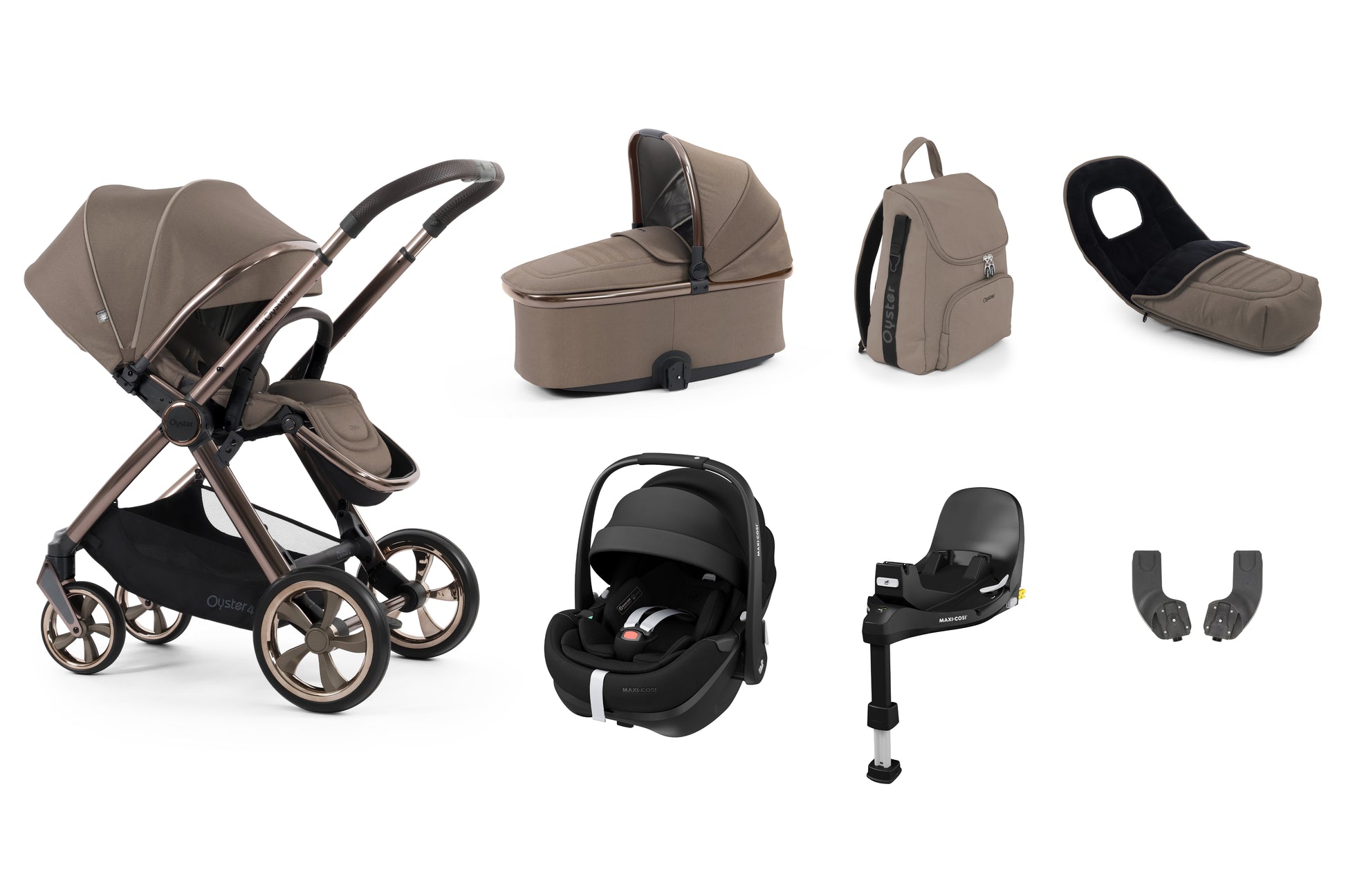 BabyStyle Oyster 4 Luxury 7 Piece Bundle - Mink image 5